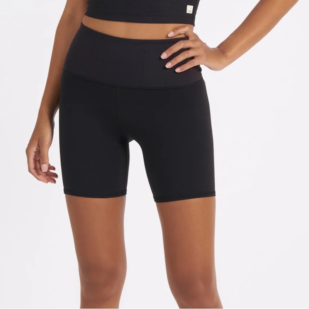 Vuori Rib Studio Bike Shorts size M in black